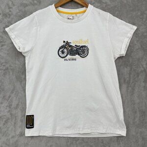 BMW Motorrad Soulfuel Moto Motorcycle 100 Year Anniversary Tee White
